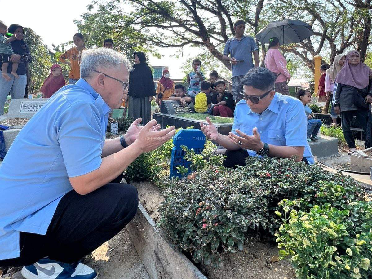Ziarah ke Makam Alm. Majid Tahir, Isrullah Ahmad - Usman Sadik : Almarhum Banyak Memberi Motivasi