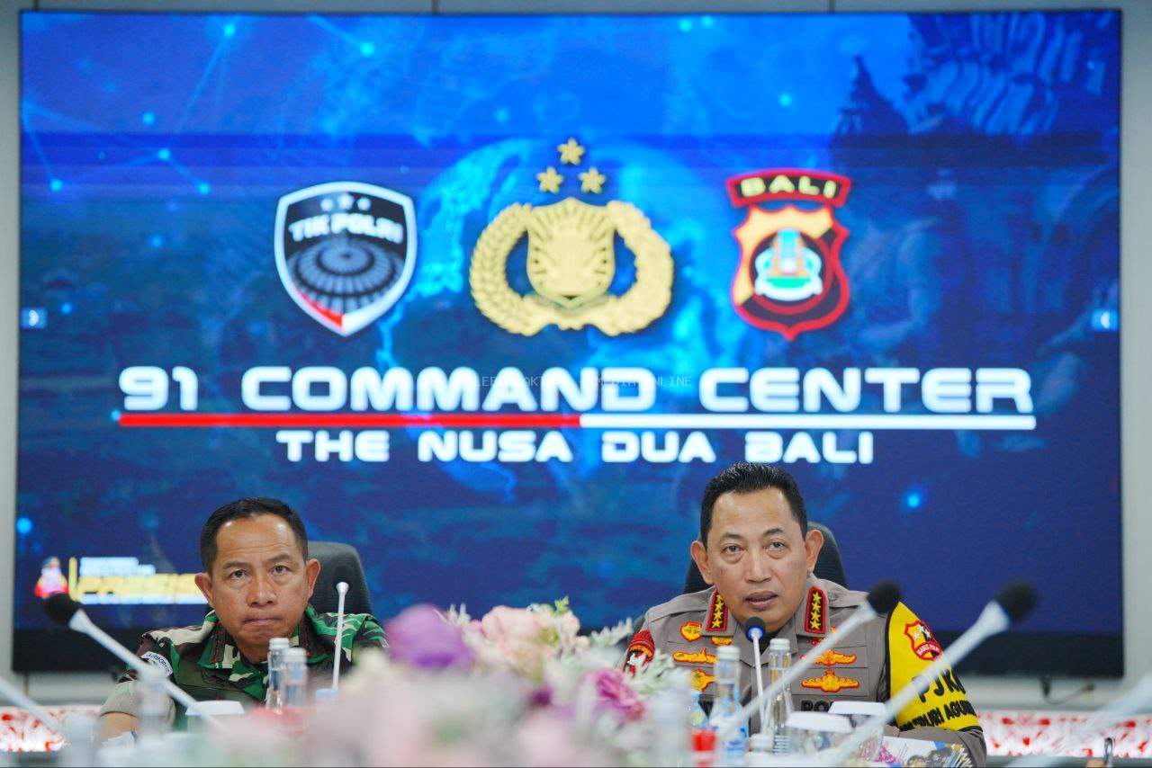 Kapolri : TNI-Polri Bersinergi Jamin Keamanan KTT IAF di Bali 