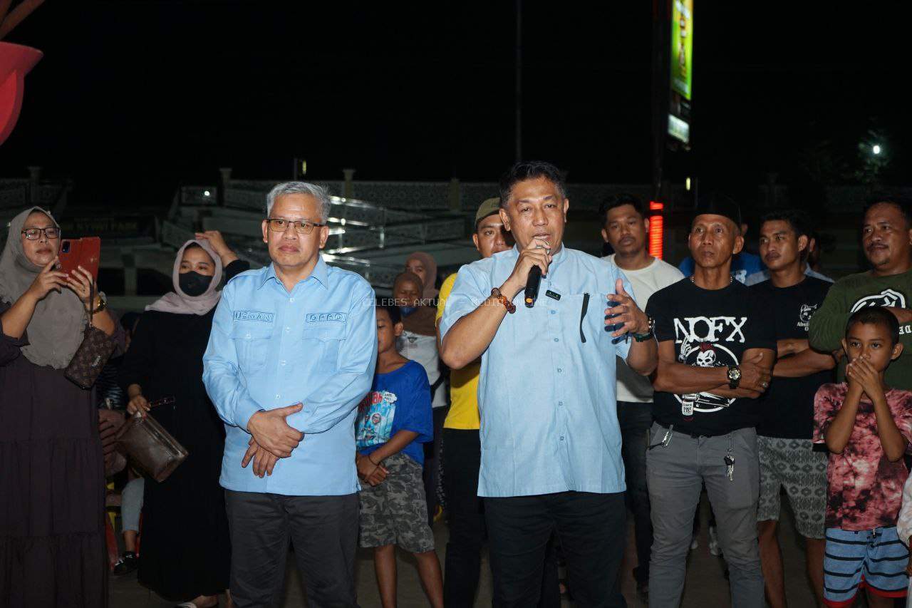 Disambut Masyarakat Di Pujasera Malili, ISRULLAH : Saya Sangat Terharu