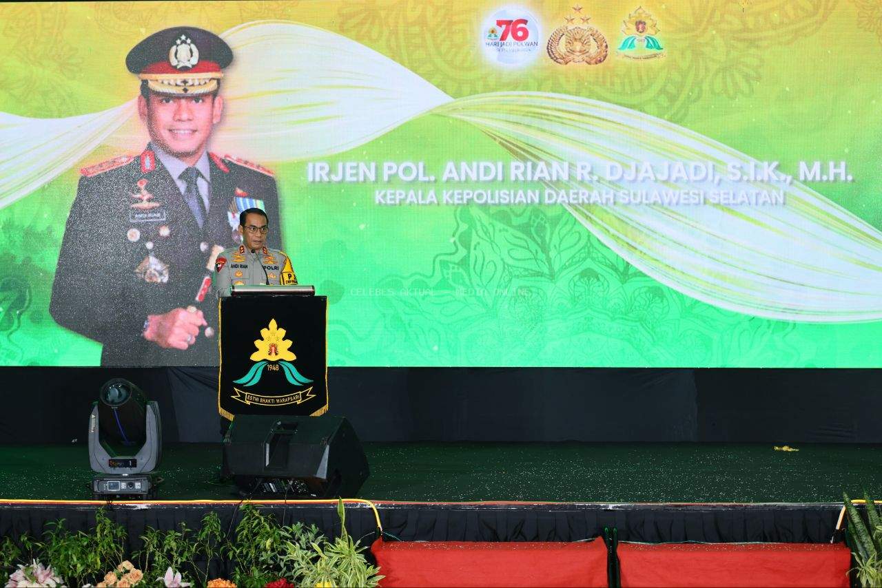 Berkomitmen  Memajukan Polwan, Kapolda Sulsel Dapat Penghargaan 