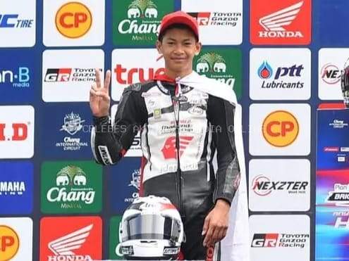 Muh. Badly Ayatullah Pembalap Asal Luwu Timur Harumkan Nama Indonesia Di Thailand