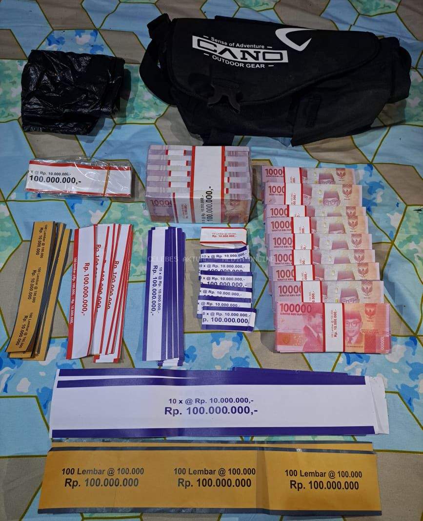 Bareskrim Polri Gerebek Lokasi Percetakan Uang Palsu