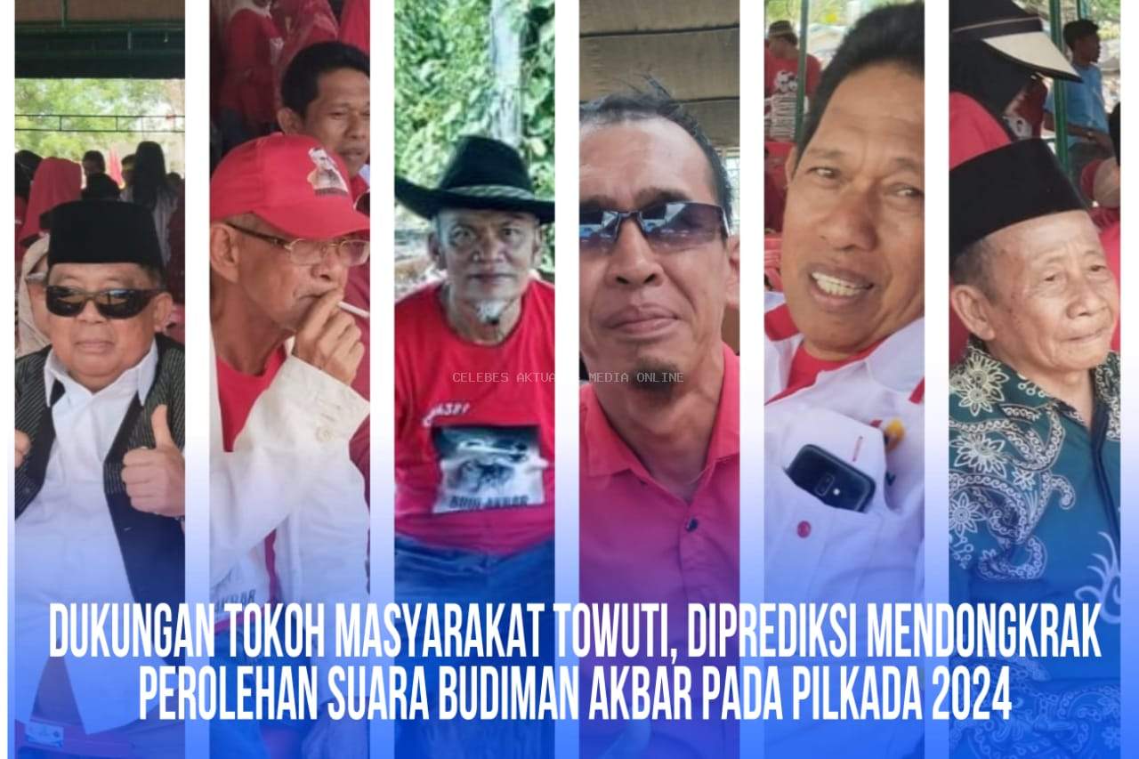 Dukungan Tokoh Besar Kecamatan Towuti Untuk Pasangan Budiman-Akbar Diprediksi Dongkrak Perolehan Suara di Pilkada Lutim 2024