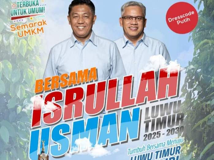 Ada Doorprize Paket Umroh, Ayo Ikut Jalan Sehat Bersama Isrullah - Usman di Loeha Raya !