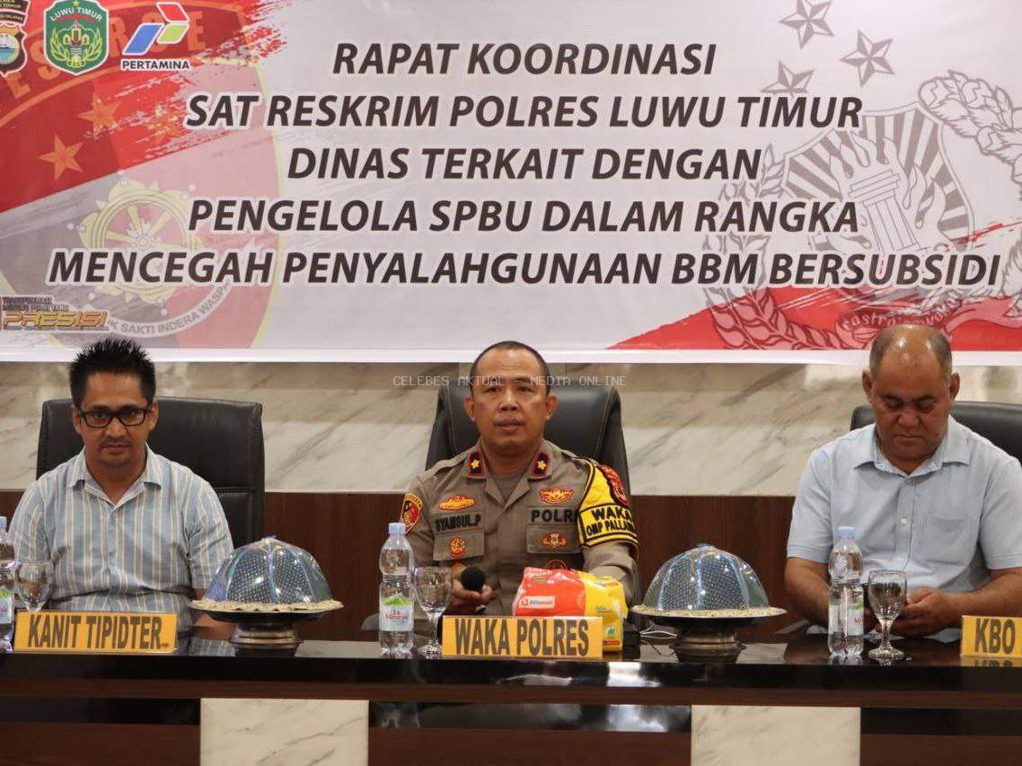 Warning Jilid II: Wakapolres Luwu Timur Instruksikan Laporkan Anggota yang Terlibat Bisnis Gelap BBM Bersubsidi