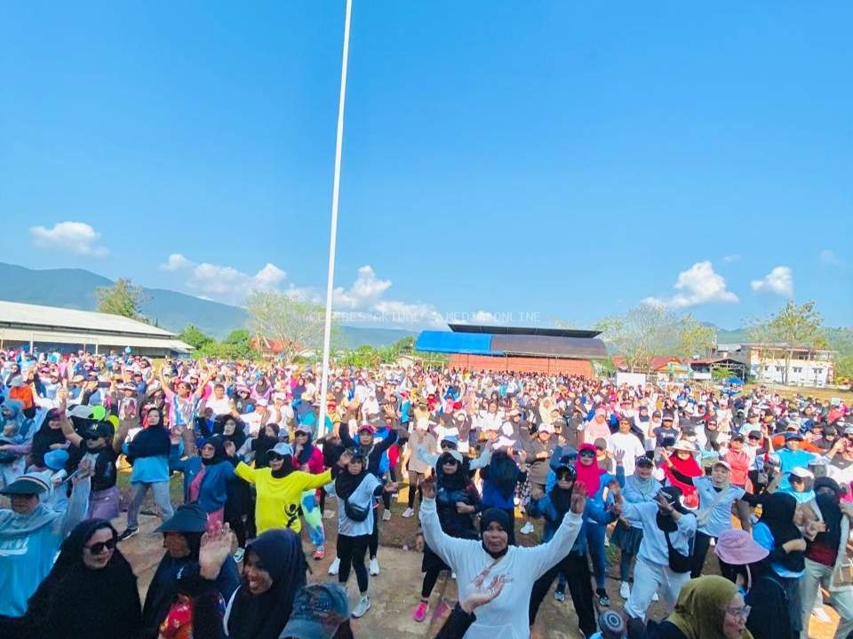 Senam Sehat Beriman: Wujud Nyata Pilkada Damai Ala Isrullah-Usman