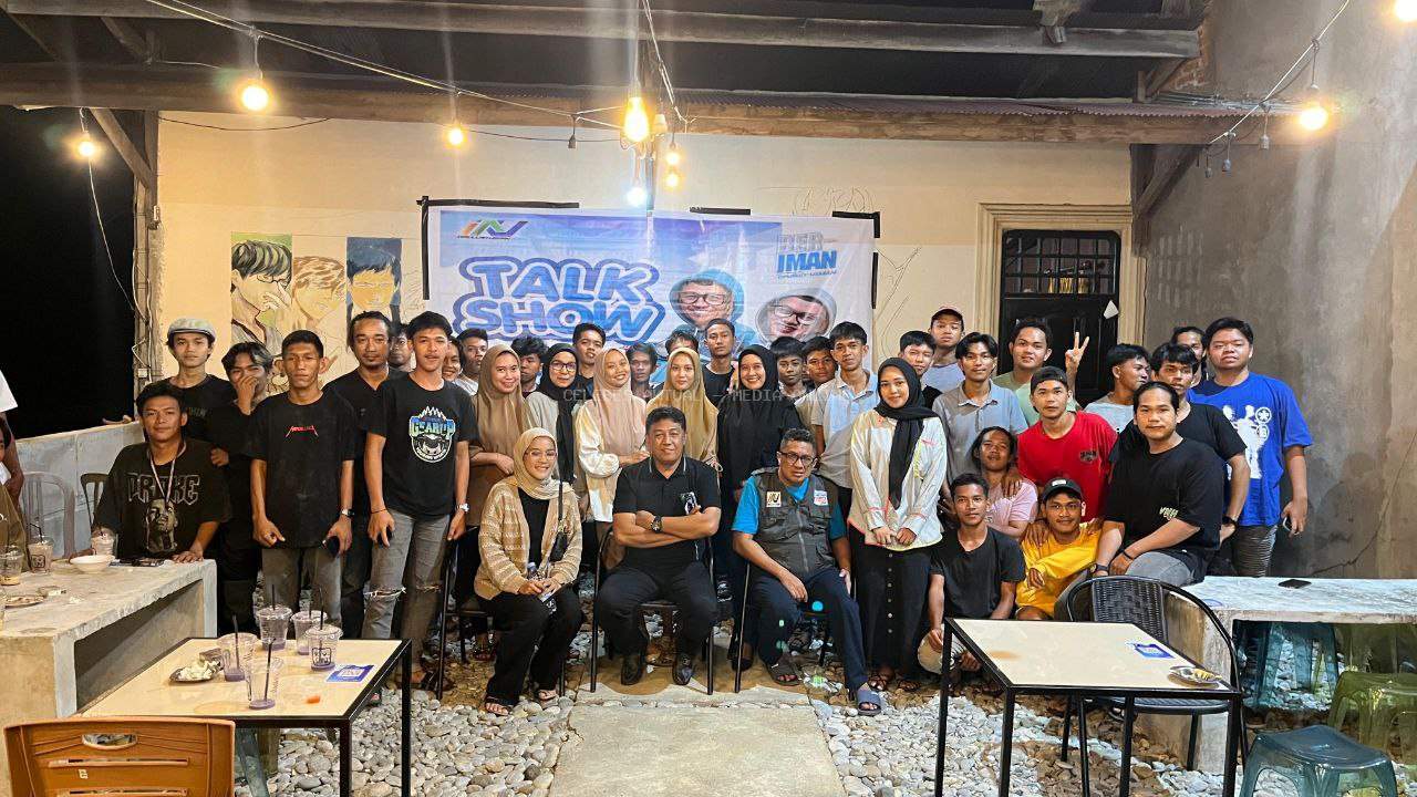 Talkshow Milenial BERIMAN: Diskusi Visi Misi Kepemudaan Bersama Isrullah Achmad