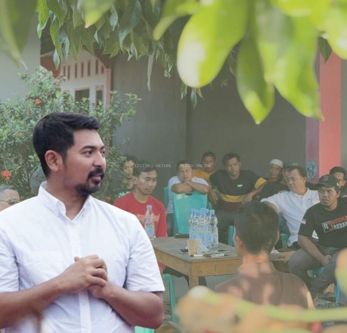 Menyapa Warga Bangun Jaya,  Akbar Andi Leluasa  Sebut  Rancangan Pembangunan Budiman-Akbar Sangat Rasional