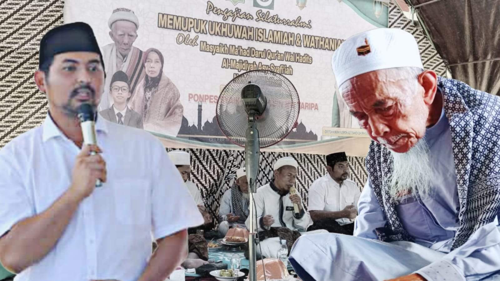 Pengajian dan Silaturahmi di Taripa, Akbar Andi Leluasa Apresiasi Kebersamaan Jemaah Nahdatul Wathan