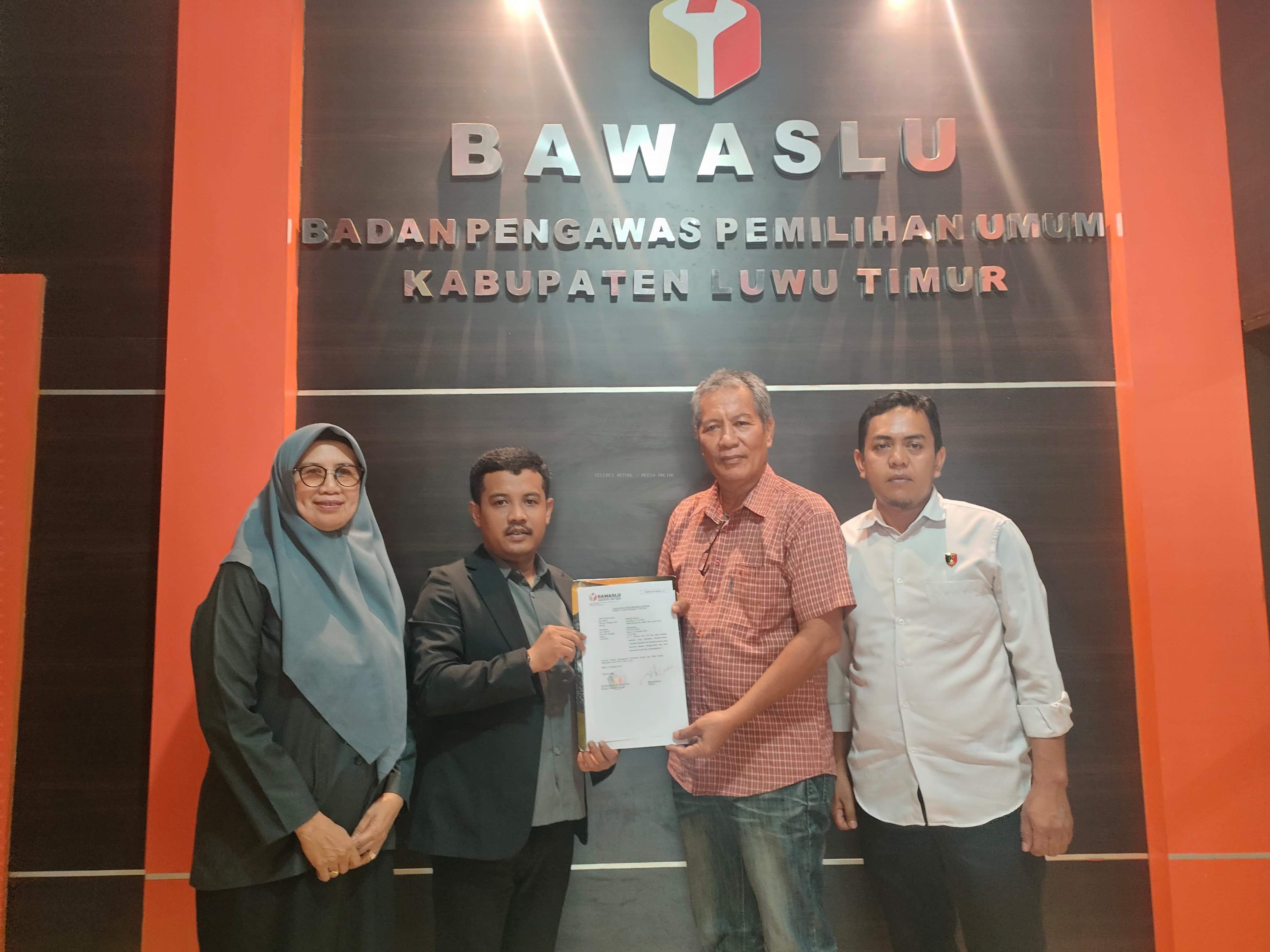 Bawaslu Luwu Timur Terima Dua Laporan Terkait Dugaan Pelanggaran Netralitas ASN dan Kode Etik Panwascam