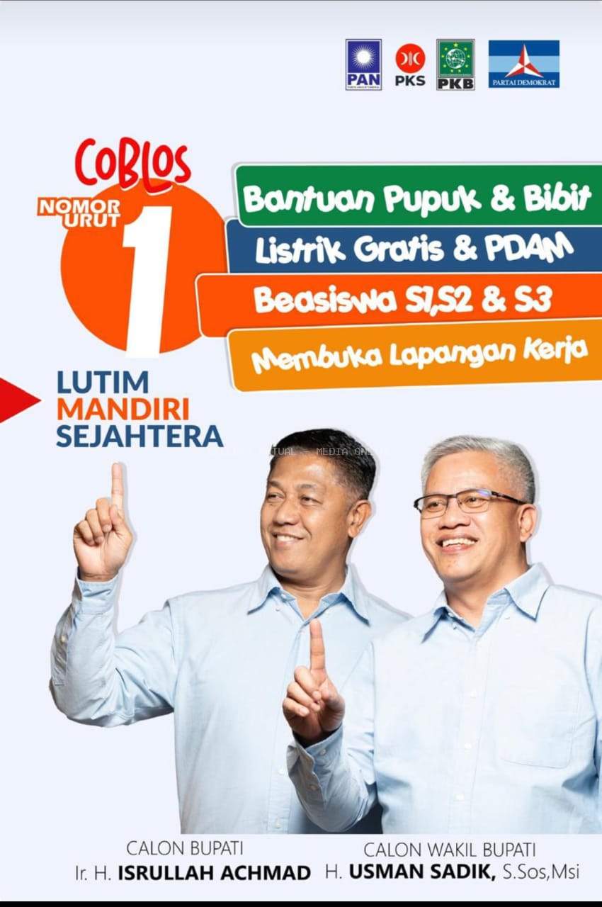 Dukungan Masyarakat Luwu Timur untuk Isrullah-Usman: Sosok Bermasyarakat dan Program Pro-Rakyat Jadi Alasan Utama