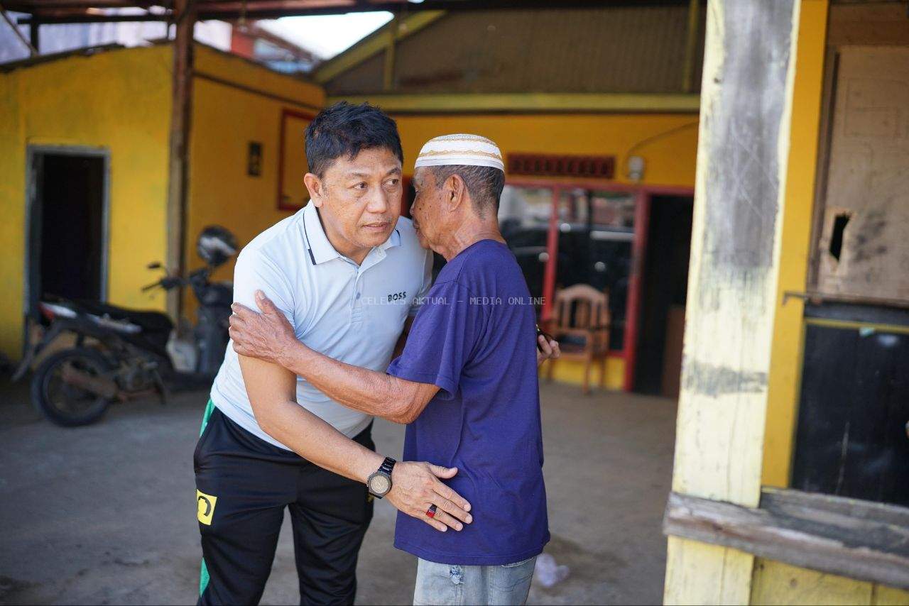 Calon Bupati Isrullah Achmad Ulurkan Bantuan untuk Arpai Jemma, Warga Luwu Timur yang 10 Tahun Kehilangan Penglihatan