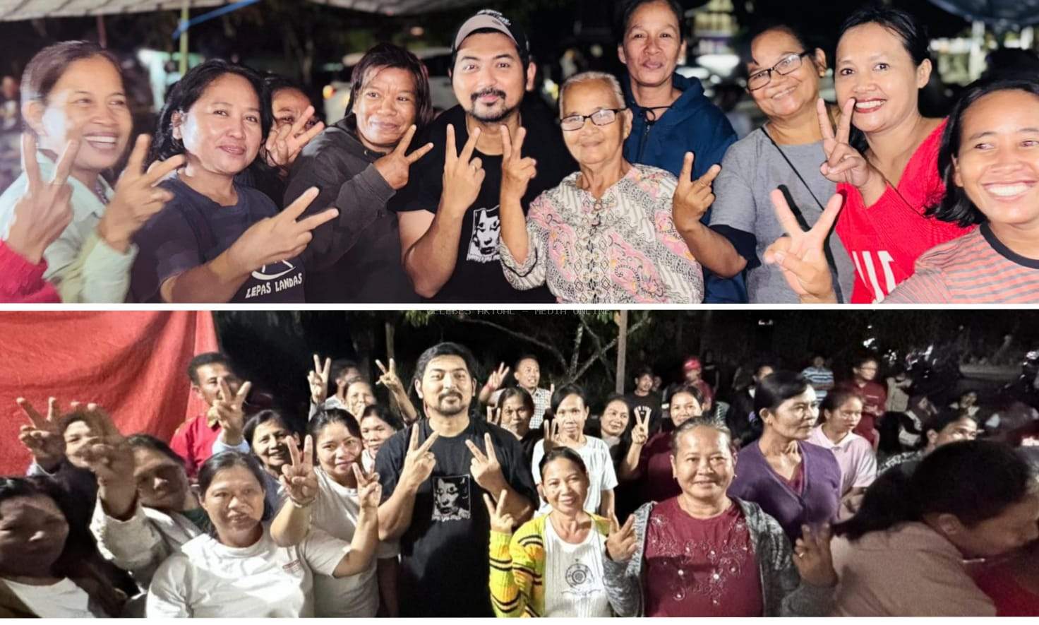 Akbar Memukau Emak-Emak dalam Kunjungan Tiga Desa di Tomoni Timur