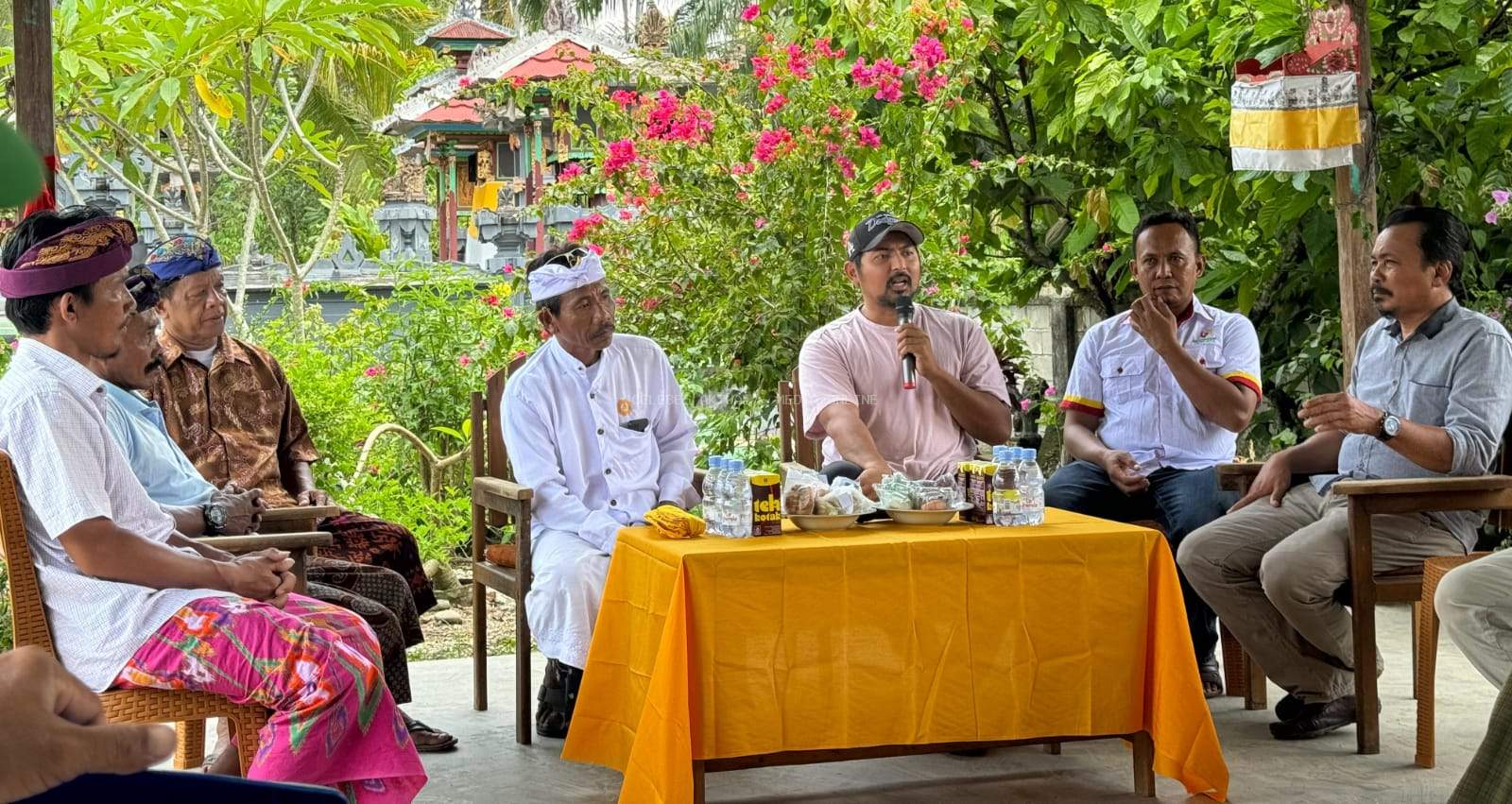 Kunjungan di Kalaena, Akbar pertajam Visi Misi bidang Pertanian