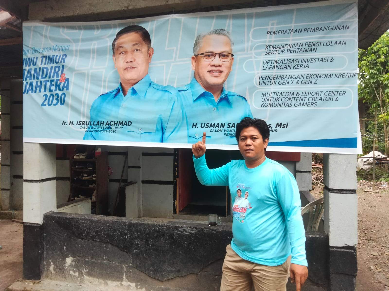 Relawan Black Sweet Siap Menangkan Isrullah-Usman di Pilkada Luwu Timur