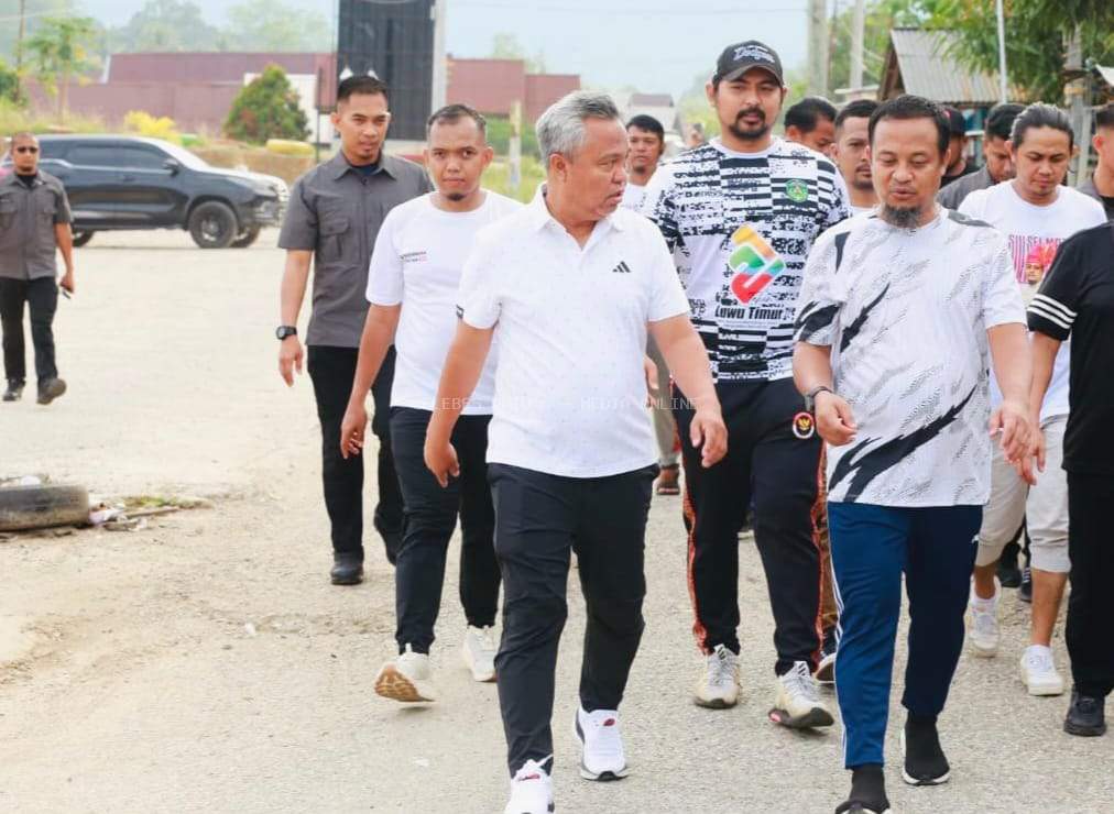 Keakraban Calon Gubernur ANDALAN dengan Budiman-Akbar di Malili