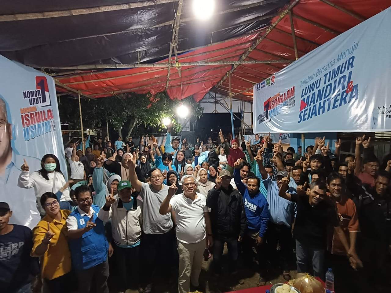 Simpatisan Calon Bupati Luwu Timur Panaskan Media Sosial, Isrullah-Usman Tetap Santun