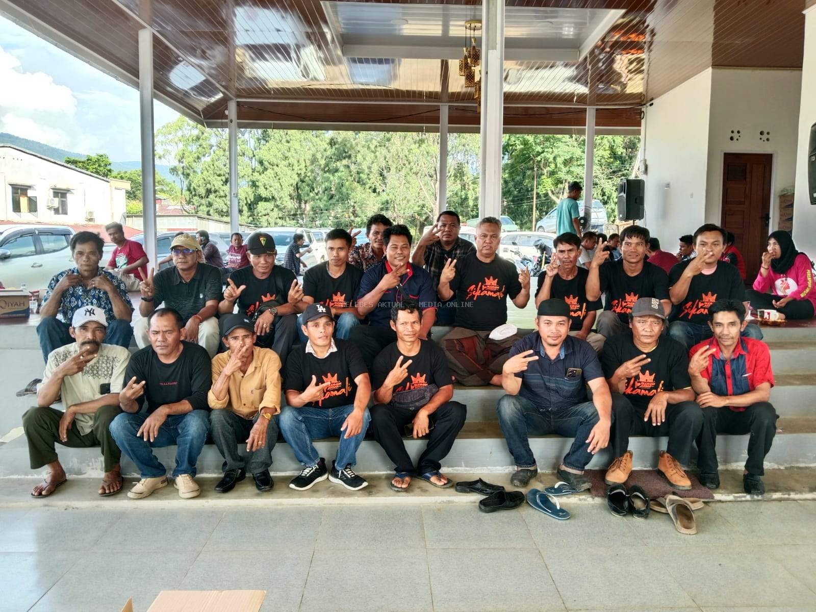 Relawan Sikamali Dukung Pasangan Budiman-Akbar, Haerul: Budiman Pemimpin Garis Lurus Keatas