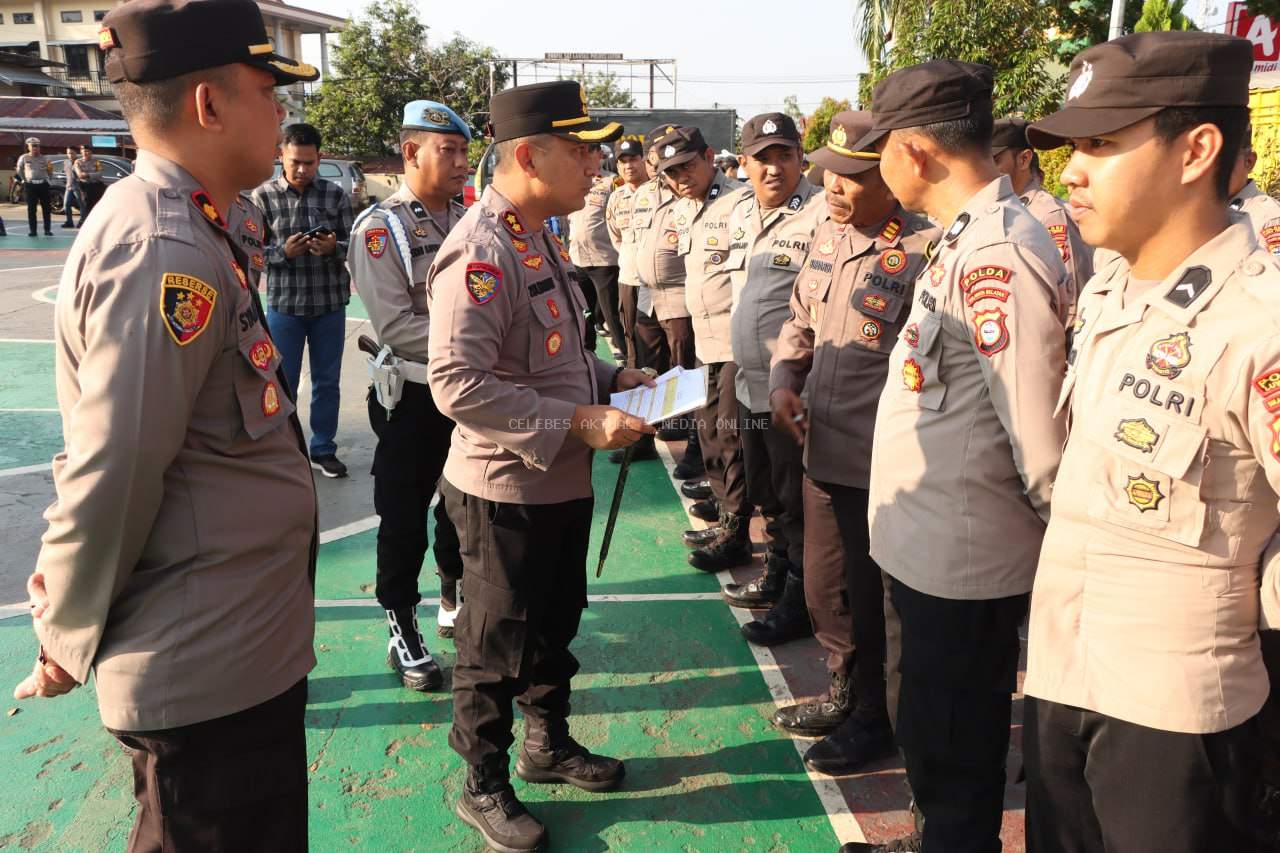 Kapolres Luwu Timur: Personel Polri Wajib Jaga Netralitas dalam Pilkada 2024