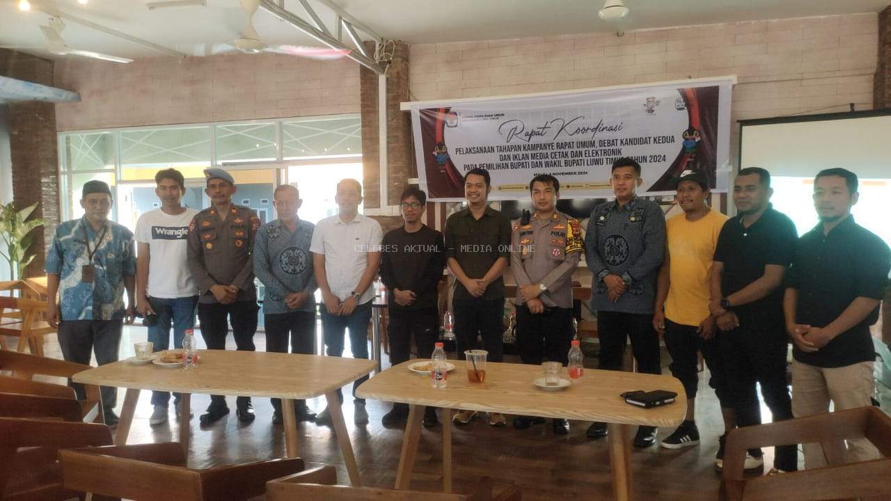 KPU Luwu Timur Gelar Rapat Koordinasi Kampanye dan Debat Kandidat Pilkada Kedua