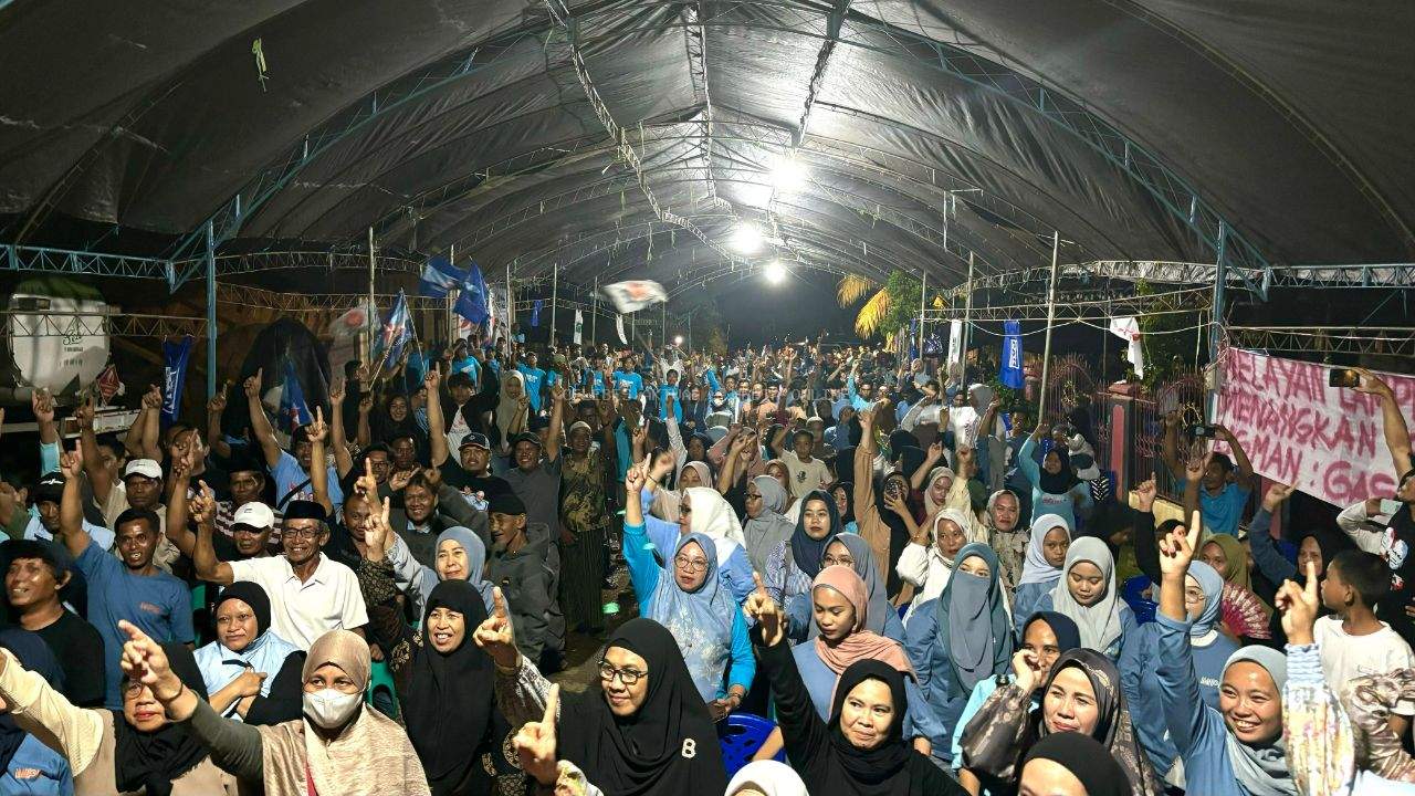 18 Hari Menjelang Pilkada, Dukungan untuk Isrullah-Usman Membludak di Luwu Timur