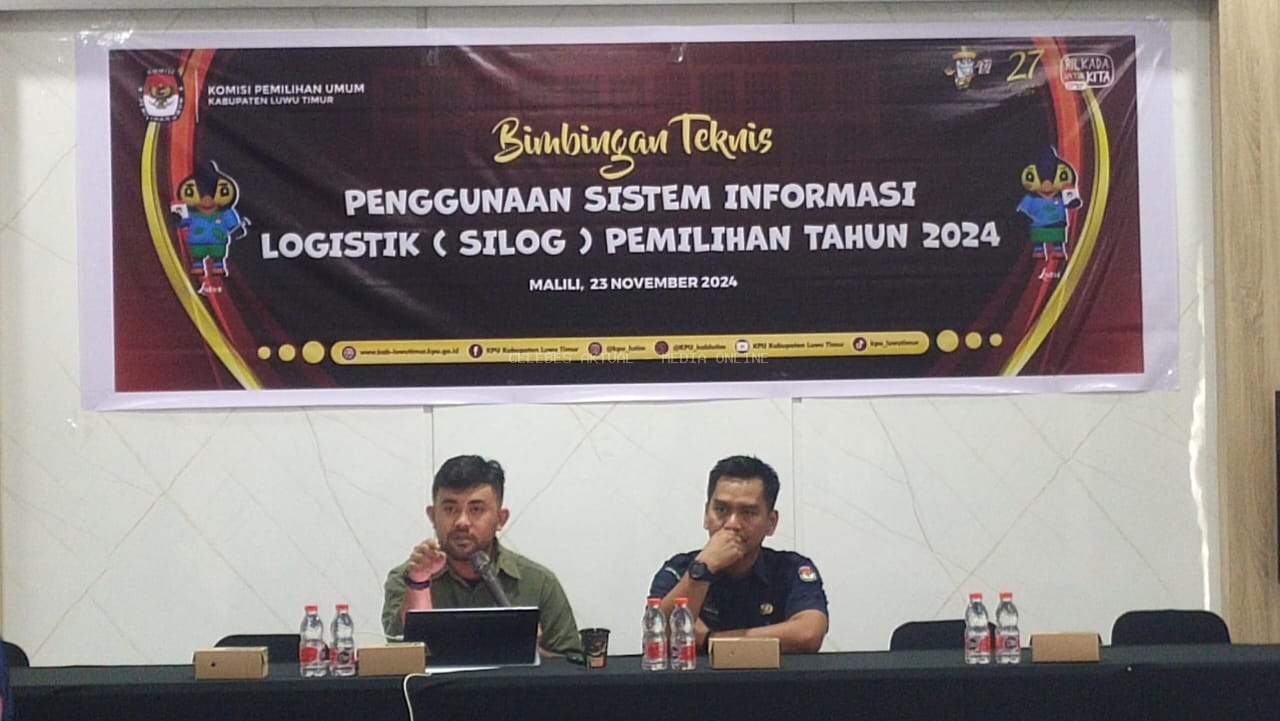 KPU Luwu Timur Gelar Bimtek SILOG untuk Kesiapan Logistik Pemilu 2024