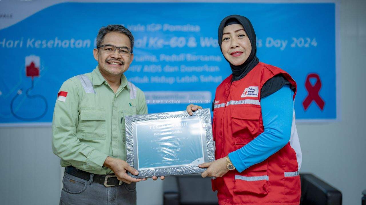 PT Vale Indonesia Perkuat Komitmen Sosial Melalui Donor Darah Serentak di Morowali dan Pomalaa