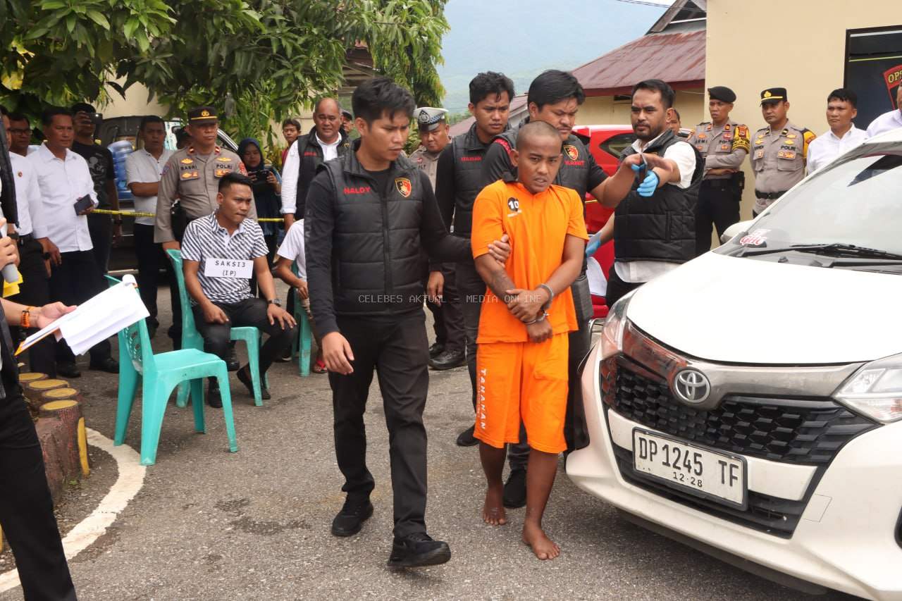 Polres Luwu Timur Gelar Rekonstruksi 52 Adegan Kasus Pembunuhan Jessica Sollu