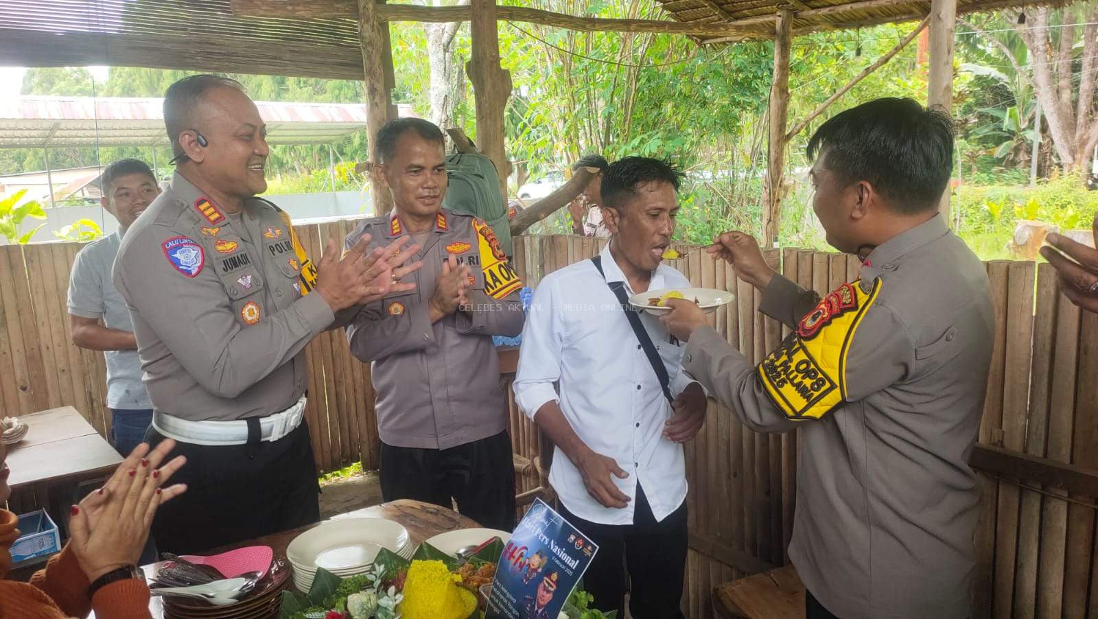 Kapolres Luwu Timur Ucapkan Selamat Hari Pers Nasional ke-79, Rayakan Kebersamaan dengan Jurnalis