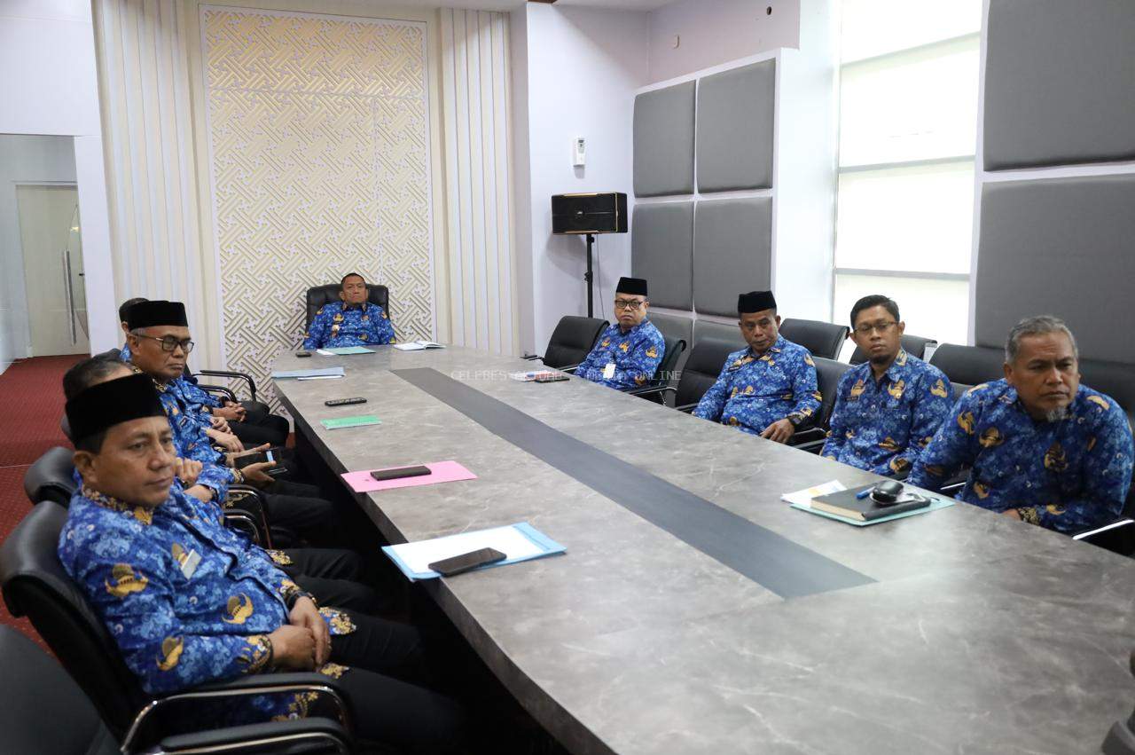 Bupati Luwu Timur Ikuti Rakor Virtual Penandatanganan Nota Kesepahaman Terkait Agraria, Tata Ruang, dan Kehutanan