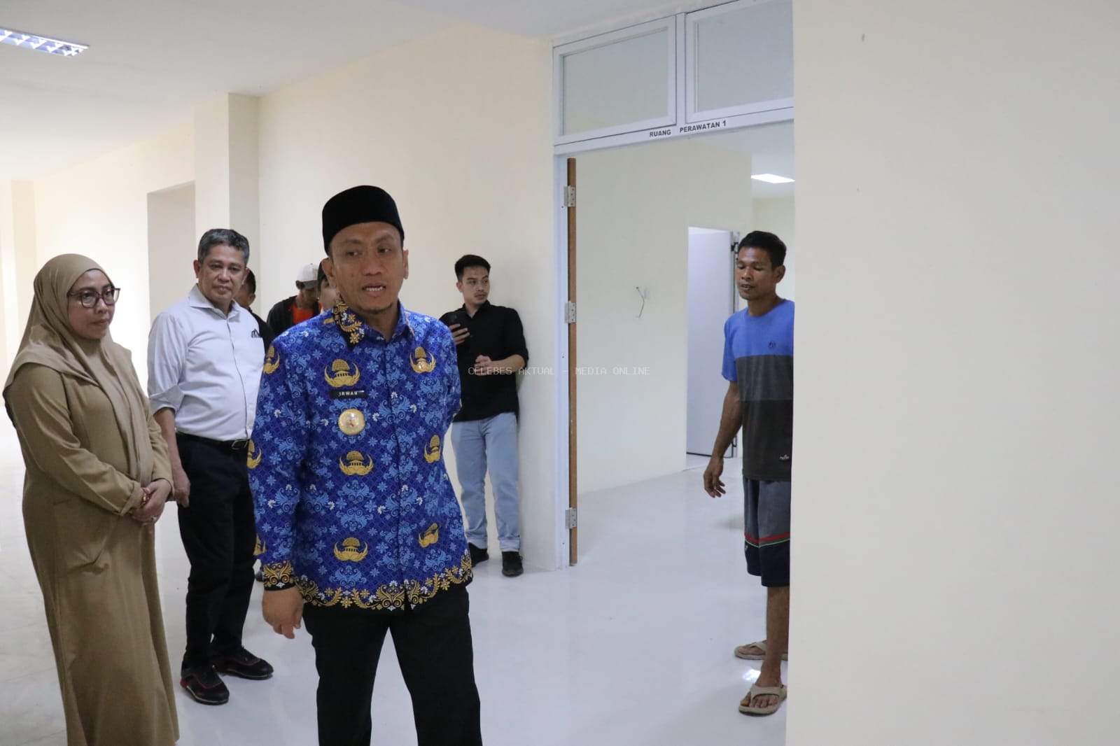 Bupati Luwu Timur Tinjau Progres Pembangunan Rumah Sakit Atue