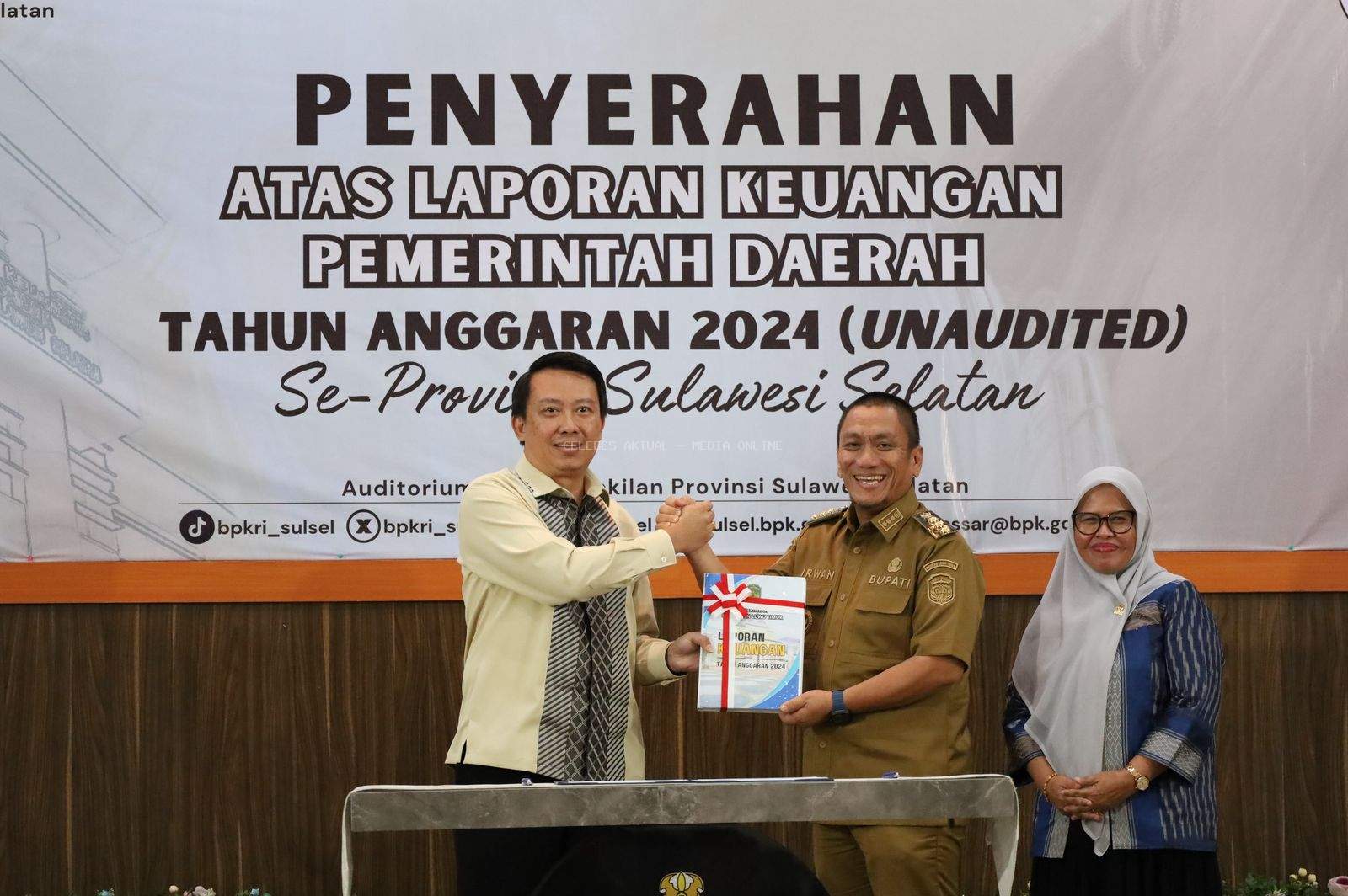 Luwu Timur Serahkan LKPD 2024, Bupati Irwan Optimis Raih Opini WTP