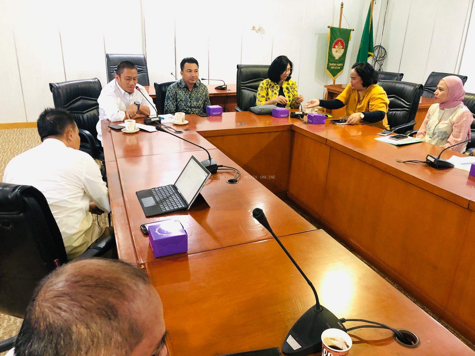 Bupati Luwu Timur Hadiri Rapat Persiapan SID Cetak Sawah TA 2025 di Kementan RI