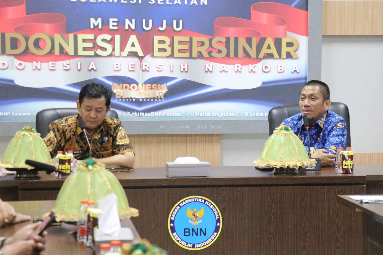 Bahas Pembentukan BNK Kabupaten, Bupati Luwu Timur Silaturahmi ke BNNP Sulsel