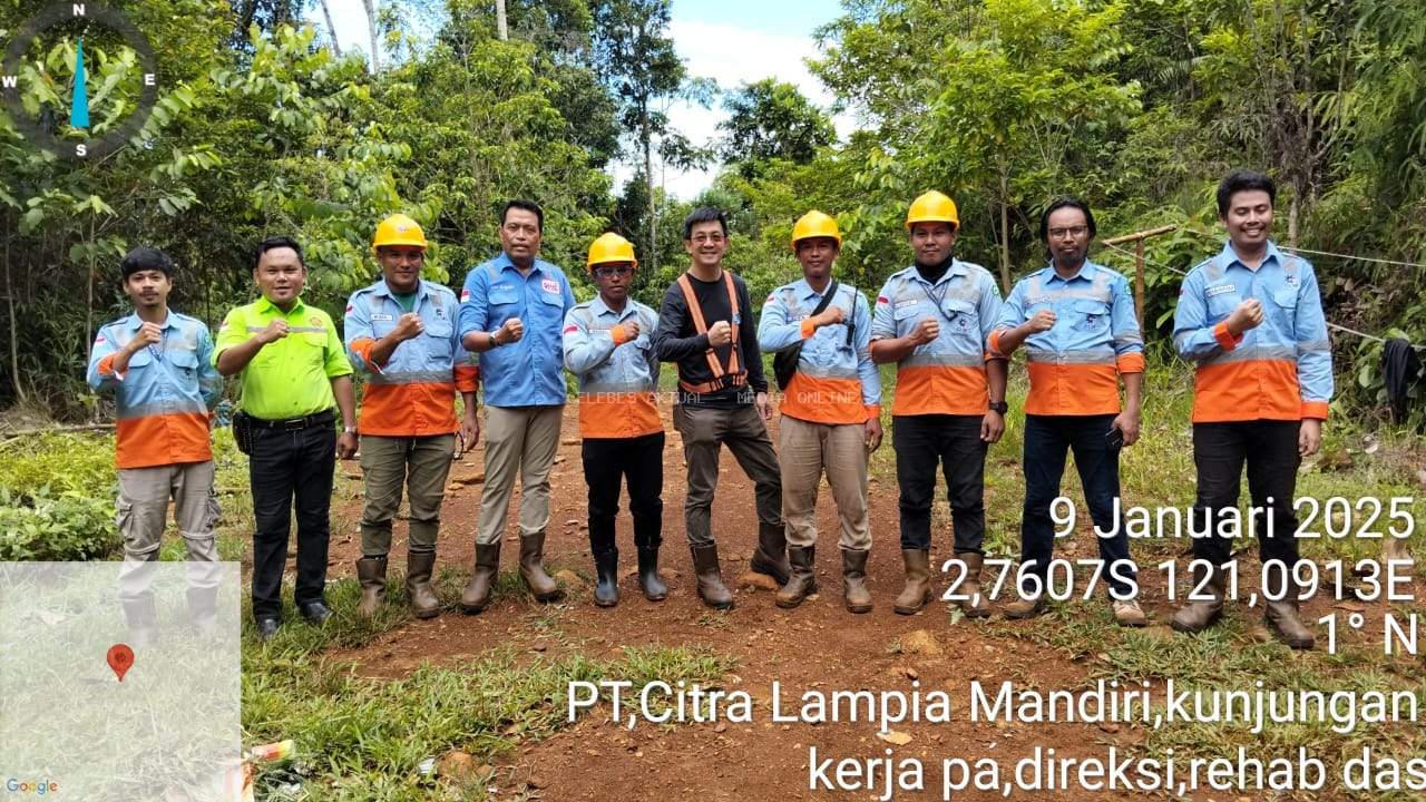 Harmonisasi Ekonomi dan Ekologi: PT. CLM Tanam Ribuan Pohon di DAS Lampia