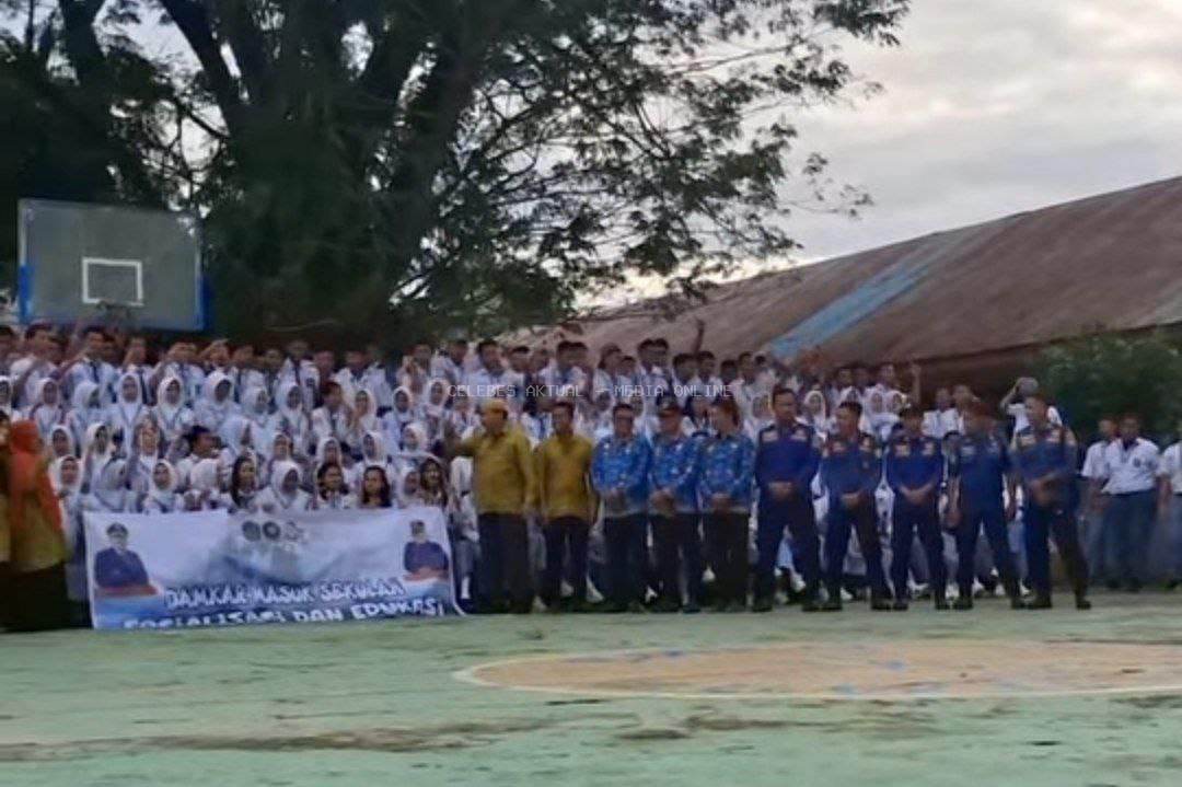 Damkar Lutim Hadir di Tengah Perpisahan Siswa, Bawa Misi Edukasi dan Keselamatan