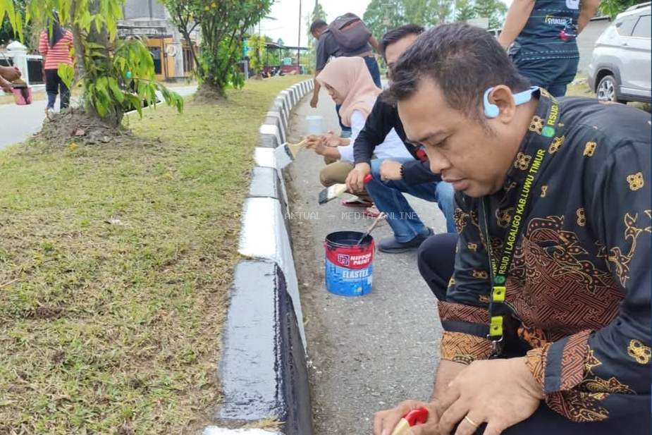 Rayakan HUT Luwu Timur ke-22, RSUD I Lagaligo Gelar Aksi Peduli Lingkungan