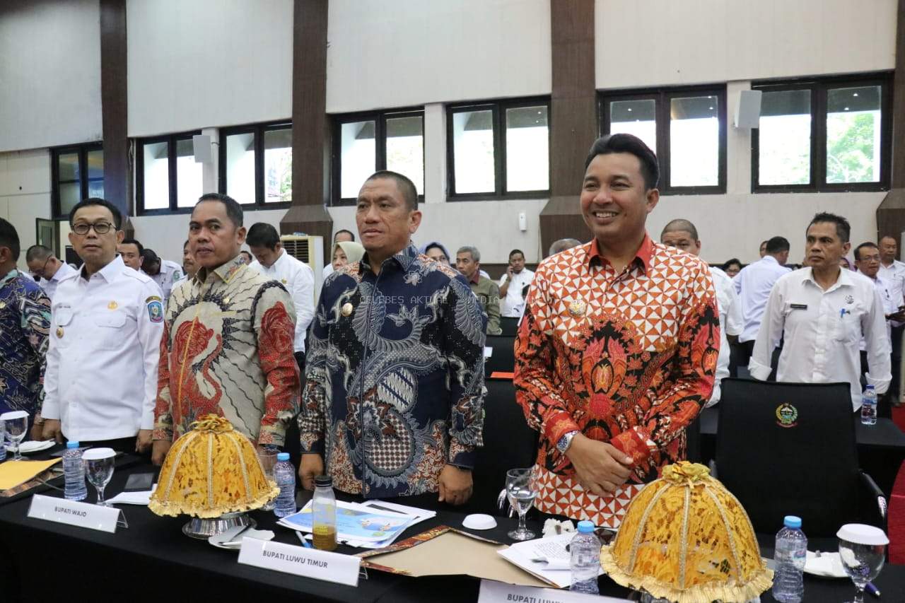 Bupati Luwu Timur Hadiri HLM TPID dan TP2DD Provinsi Sulawesi Selatan