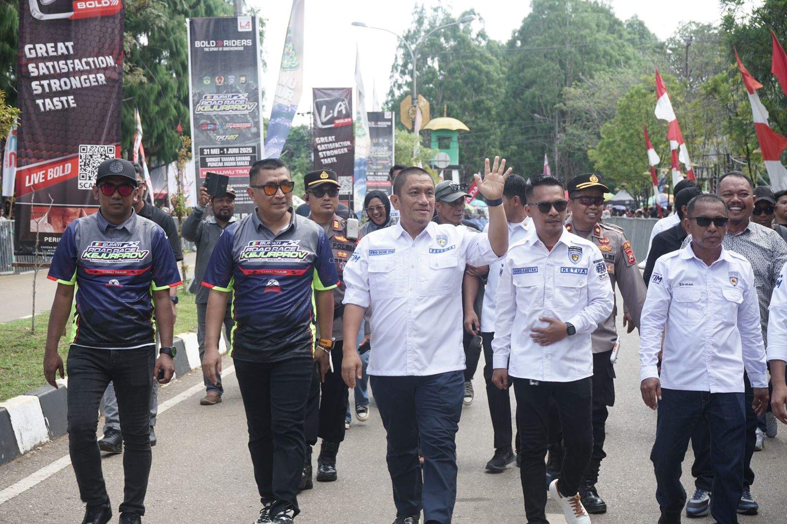 Kejurprov Road Race IMI Sulsel Resmi Dibuka, Bupati : Wadah Positif Salurkan Bakat Anak Muda