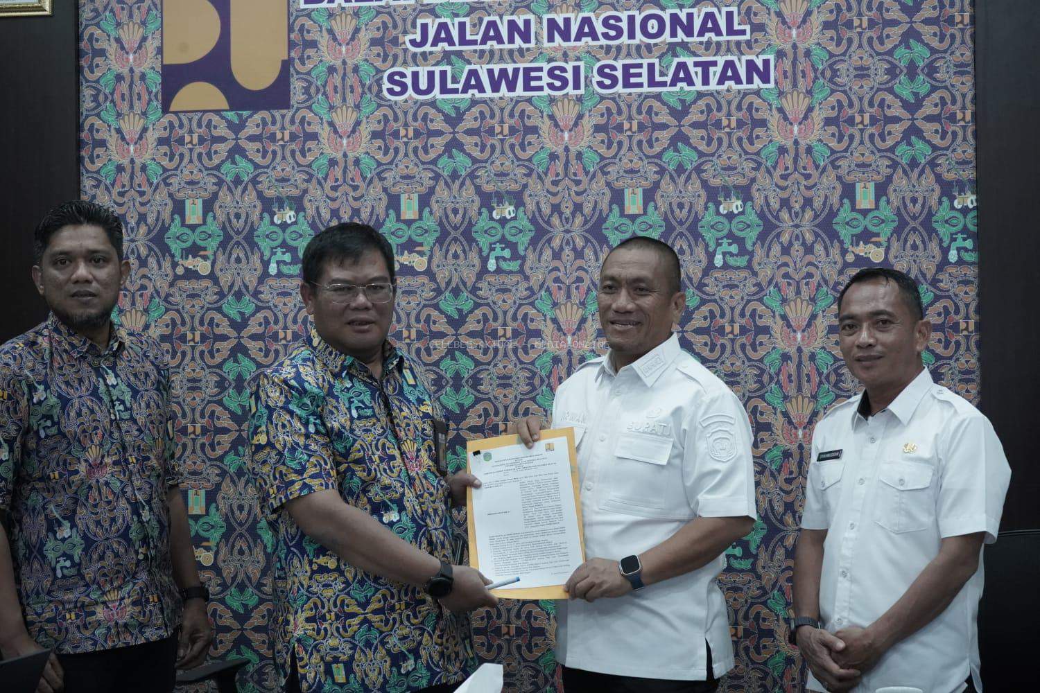 Bupati Irwan Rakor Penataan Gerbang Batas Kota Bersama BBPJN Kementerian PUPR