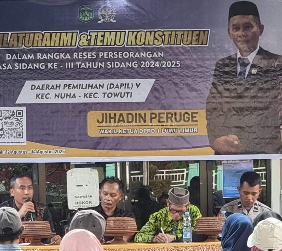 Jihadin Peruge Gelar Reses Fokus Serap Aspirasi Masyarakat di Tingkat Desa