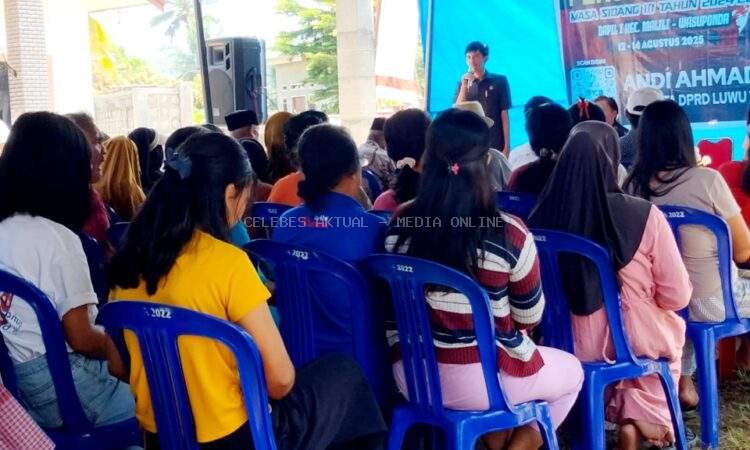 Reses di Wasuponda, Andi Ahmad Serap Aspirasi Warga Ledu-Ledu