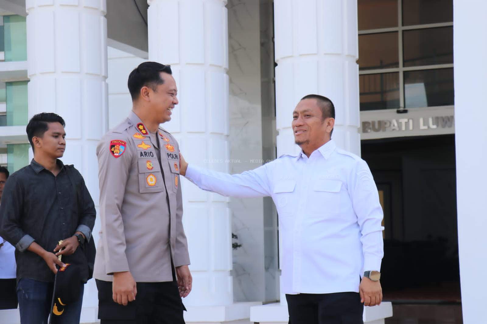 Kapolres Lutim Silaturahmi ke Bupati, Bahas Dukungan Polri untuk Program Pemda