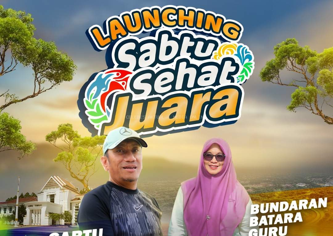 Pemkab Luwu Timur Luncurkan Program “Sabtu Sehat Juara”