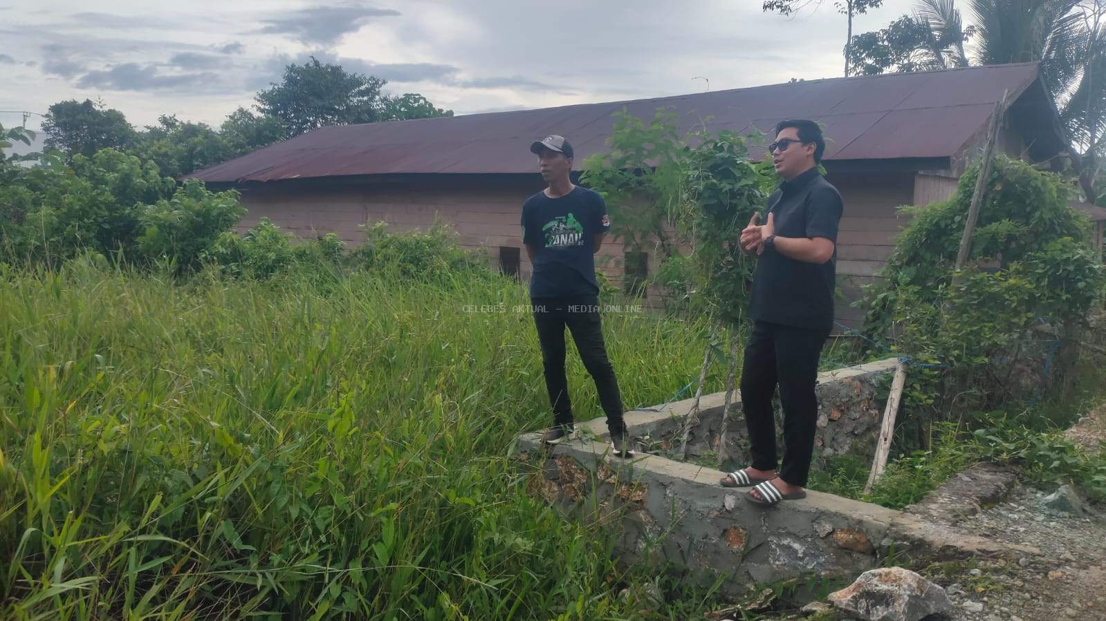 Anggota DPRD Luwu Timur Bangkit Revormasnyah Pratama Tinjau Lokasi Proyek Pokir di Beberapa Titik