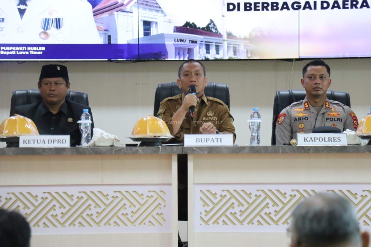 Bupati Irwan Pimpin Rapat Koordinasi Antisipasi Situasi Pasca Demonstrasi