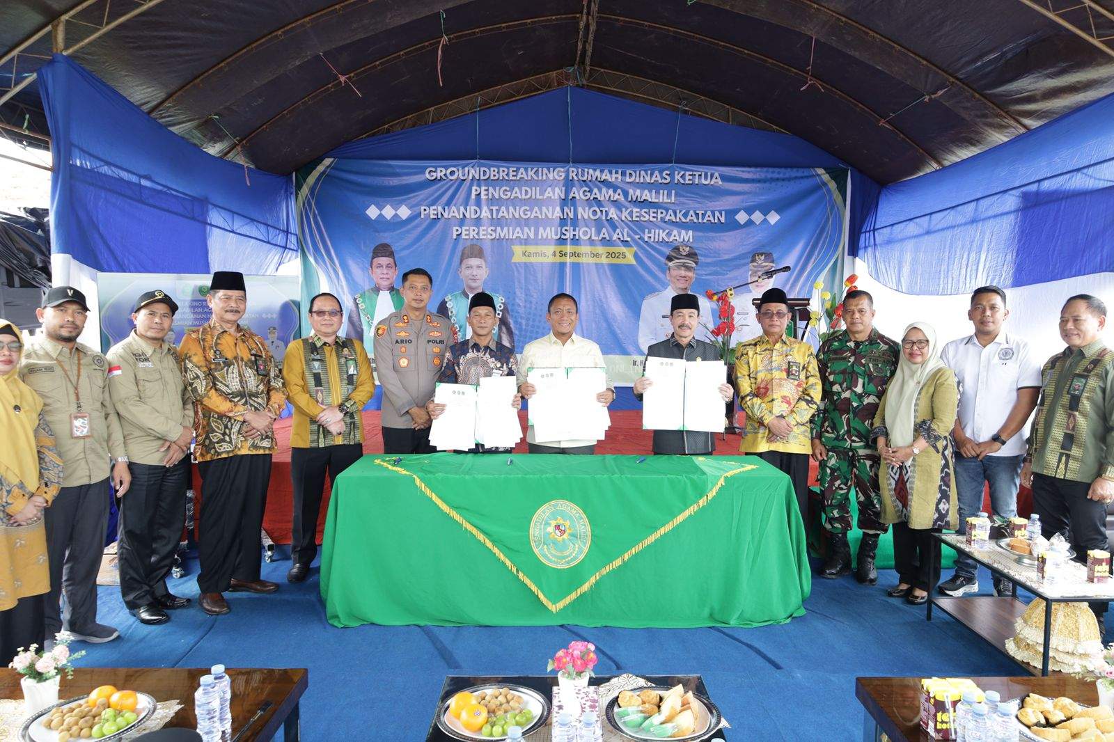 Sinergi Forkopimda Lutim Ditingkatkan lewat Groundbreaking dan Penandatanganan MoU