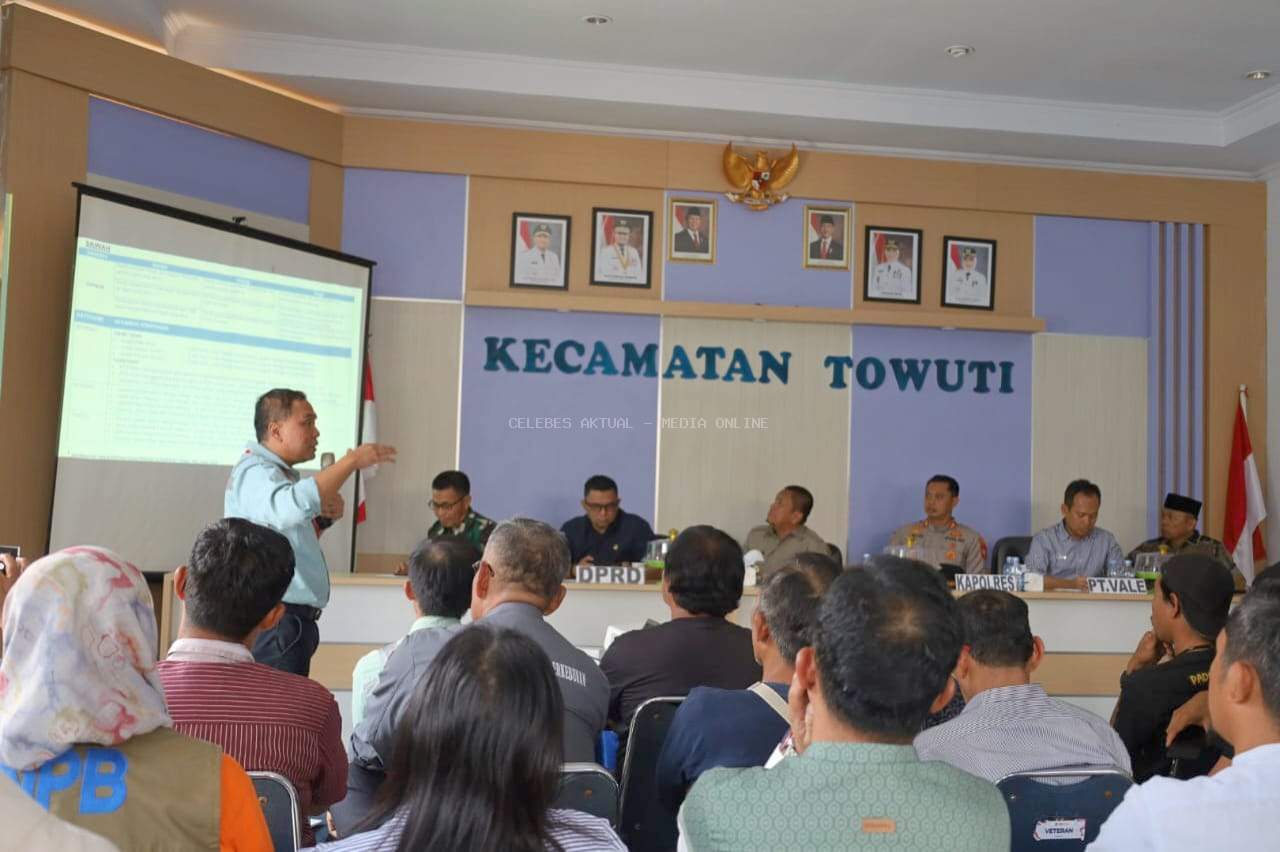 Tuntaskan Dampak Kebocoran Pipa, Bupati Pimpin Rakor Bersama PTVI