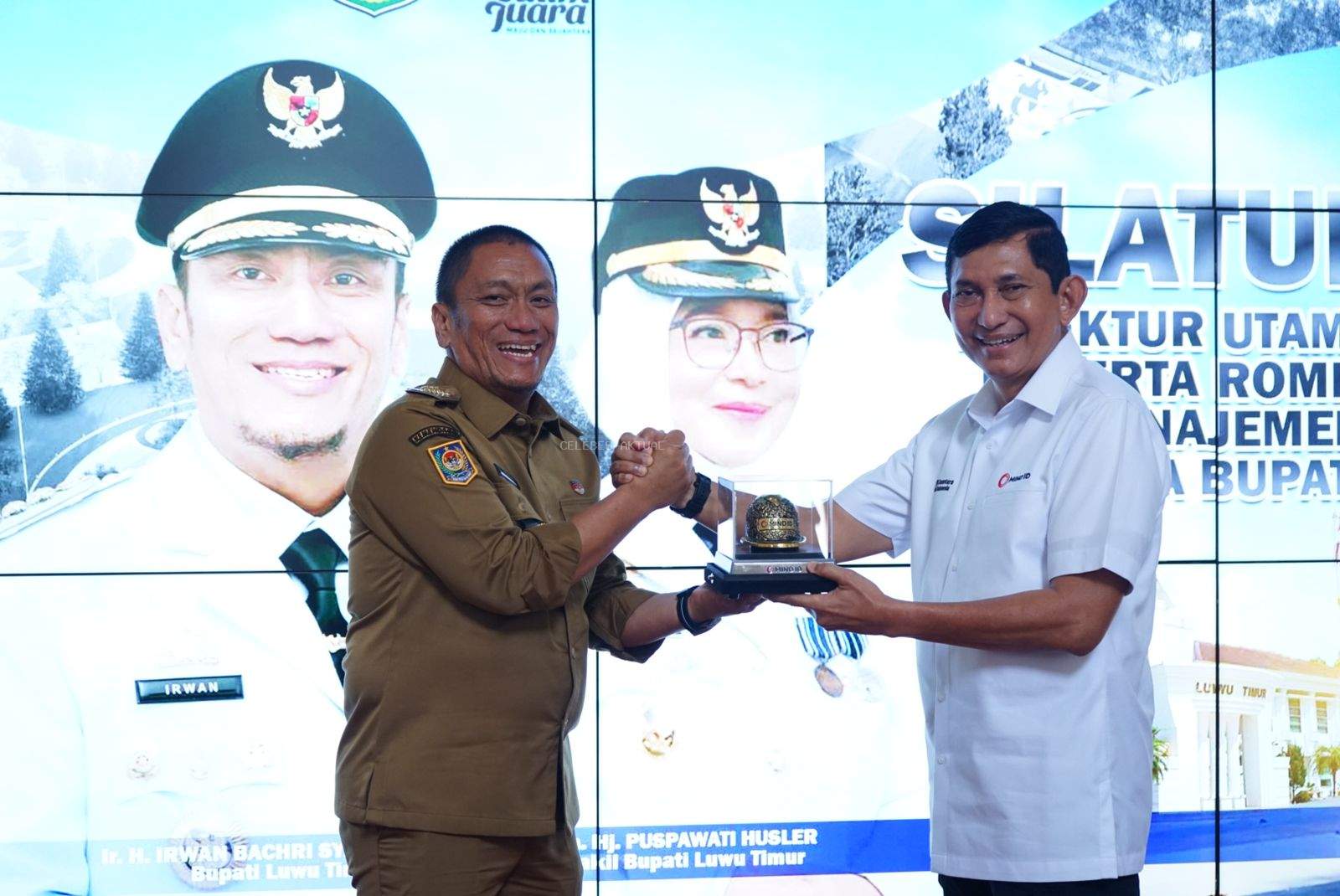 Bupati Luwu Timur Terima Kunjungan Direktur Utama MIND ID, Bahas Sinergi Pengembangan Daerah