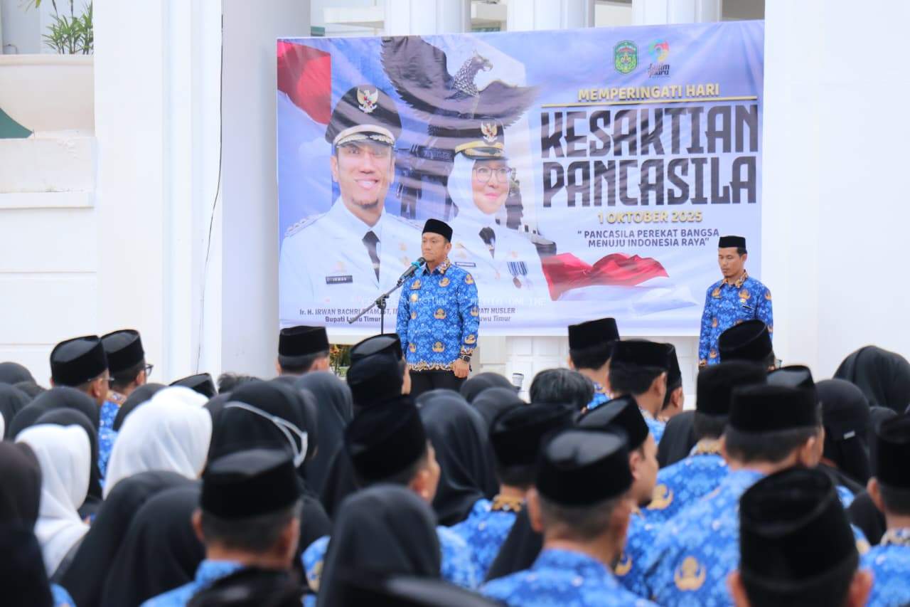 Bupati Irwan Pimpin Upacara Hari Kesaktian Pancasila, Tegaskan Pentingnya Menjaga Nilai Kebangsaan